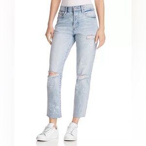 Pistola High-Rise Astrology Straight-Leg Jeans in What's Your Sign Size 27